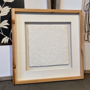 Target Threshold framed artwork